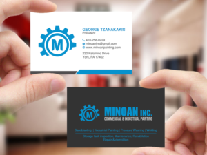 Business Card Design by Creations Box 2015 for Minoan Inc | Design: #18309586