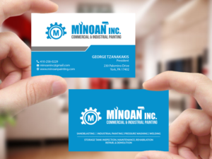 Business Card Design by Creations Box 2015 for Minoan Inc | Design: #18309587