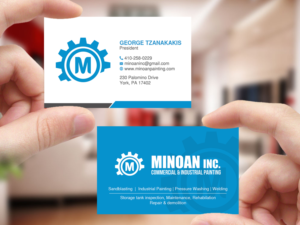 Business Card Design by Creations Box 2015 for Minoan Inc | Design: #18309588