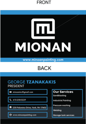 Business Card Design by Eshaan.M