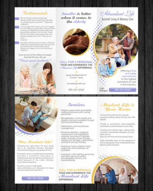 Abundant Life tri-fold brochure | Flyer-Design von ecorokerz