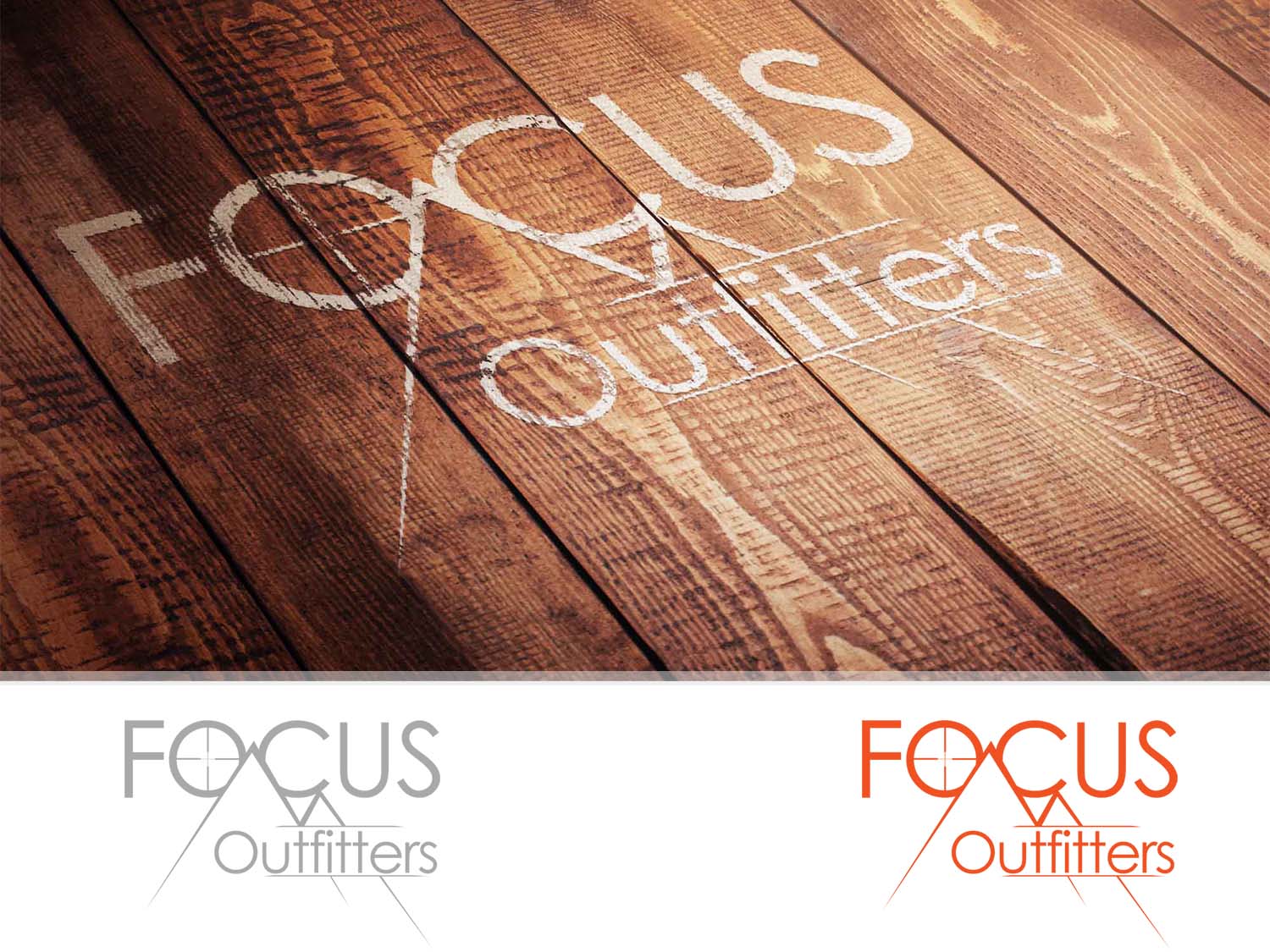 Logo Design by Nick Gaudi for Focus Outfitters Ltd. | Design #18257767