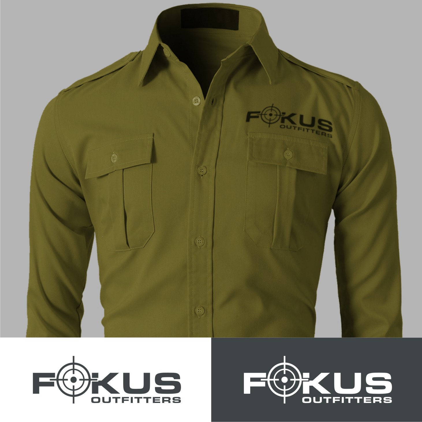 Diseño de Logo por Jerk para Focus Outfitters Ltd. | Diseño #18260519