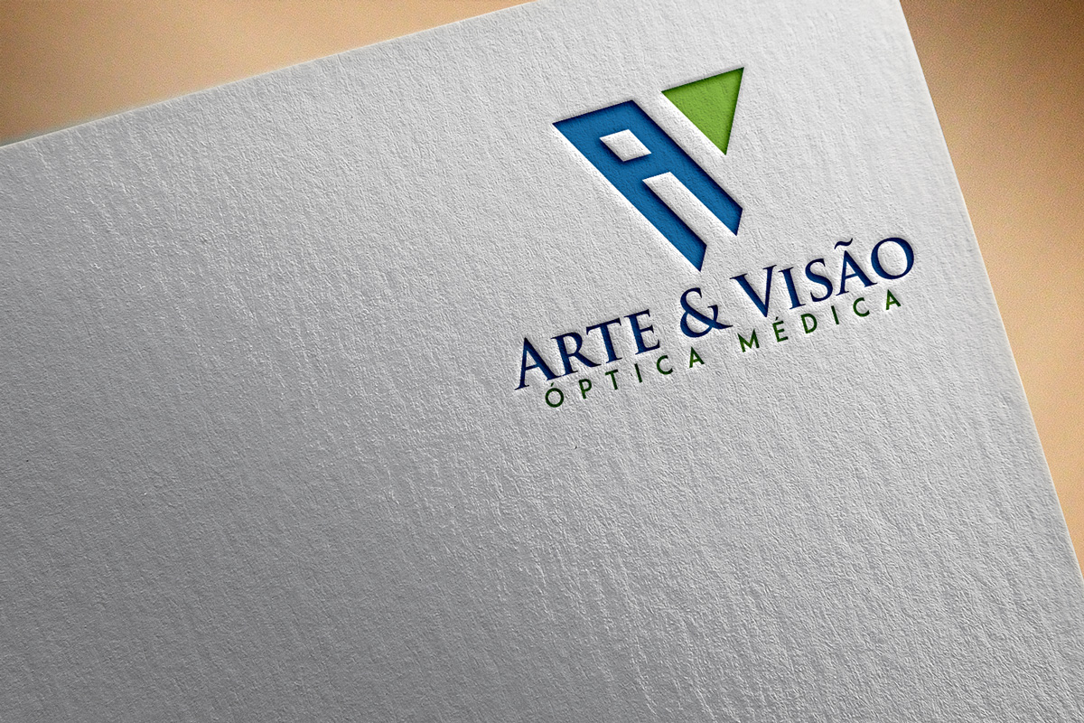 Logo Design by paper art 2 for VITA - optical  | Design #18289063