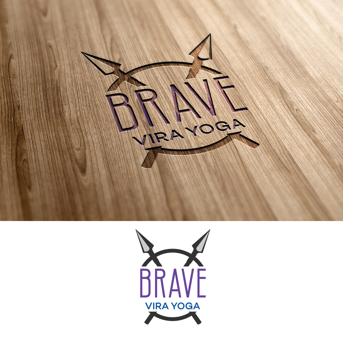 Logo-Design von Impressive Solutions für Brave Vira Yoga LLC | Design #18265649