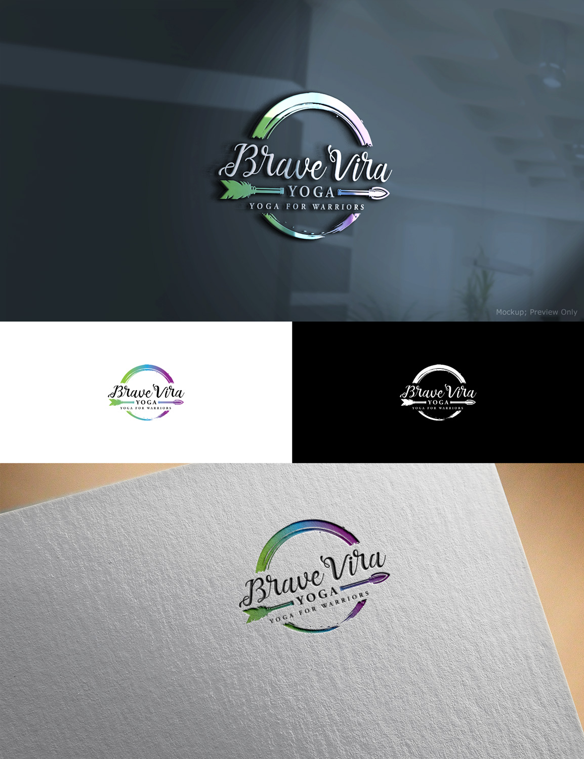 Design de Logo par Kejo87 pour Brave Vira Yoga LLC | Design #18266993