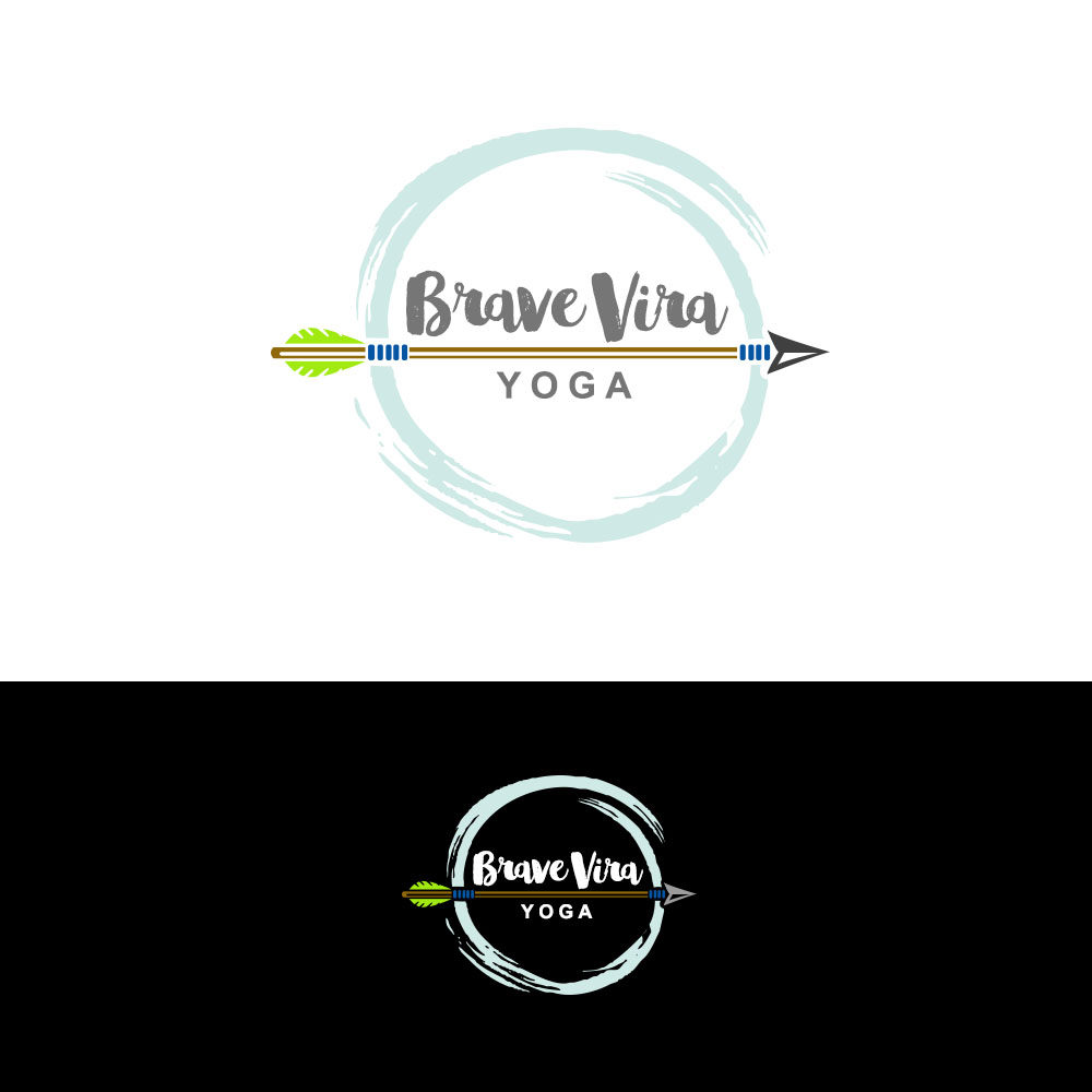 Logo Design by PsyPen for Brave Vira Yoga LLC | Design #18264038