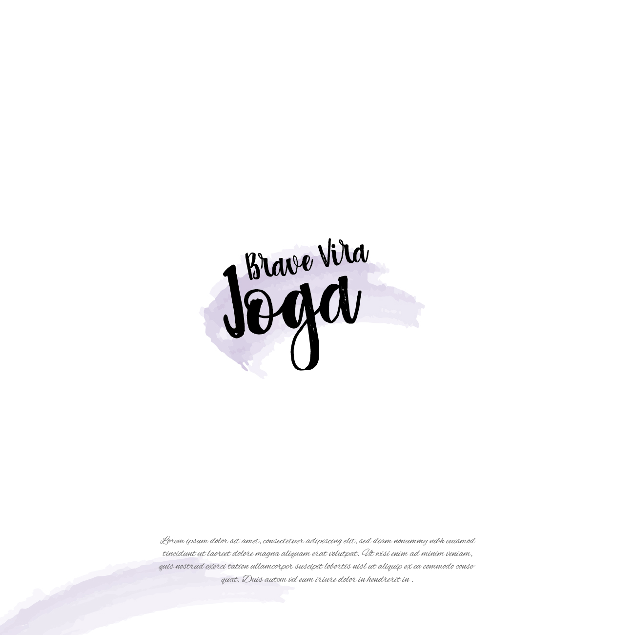 Logo Design by sasa.perkunic for Brave Vira Yoga LLC | Design #18258780