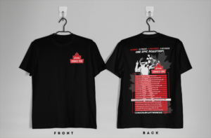 One Epic Roadtrip - The CKN Summer Tour T-Shirt | Diseño de Camiseta por SAI DESIGNS