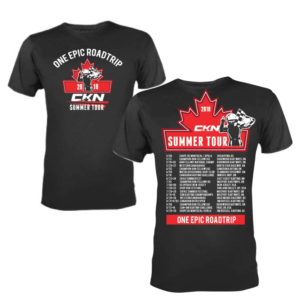 One Epic Roadtrip - The CKN Summer Tour T-Shirt | Diseño de Camiseta por 75-R-P-Z