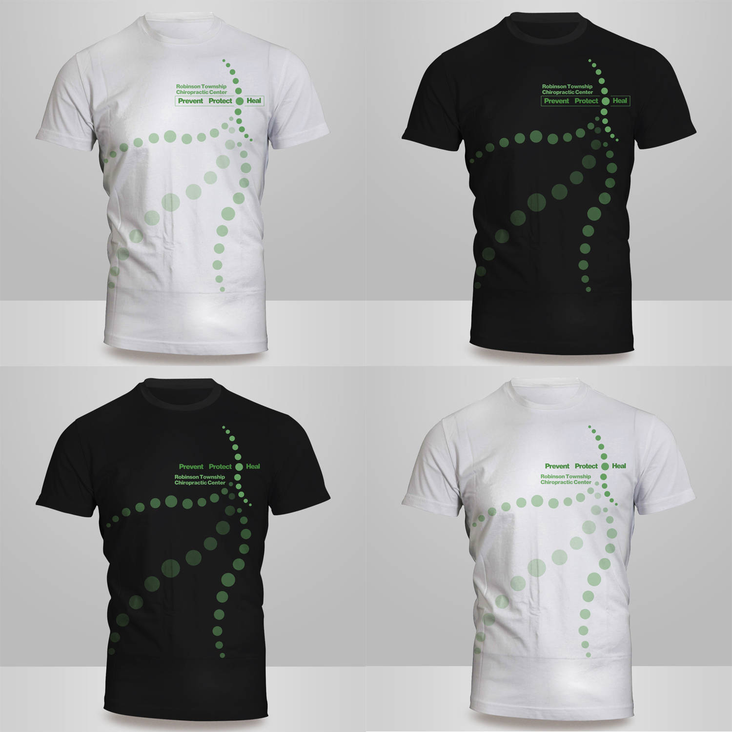 T-shirt Design by Kero for Robinson Township Chiropractic Center  | Design #18267734