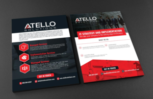 Flyer Design by Sergio Coelho for Atello Solutions | Design: #18268956