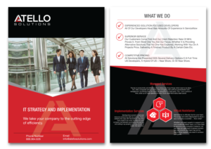 Flyer Design by kdrarts for Atello Solutions | Design #18276394