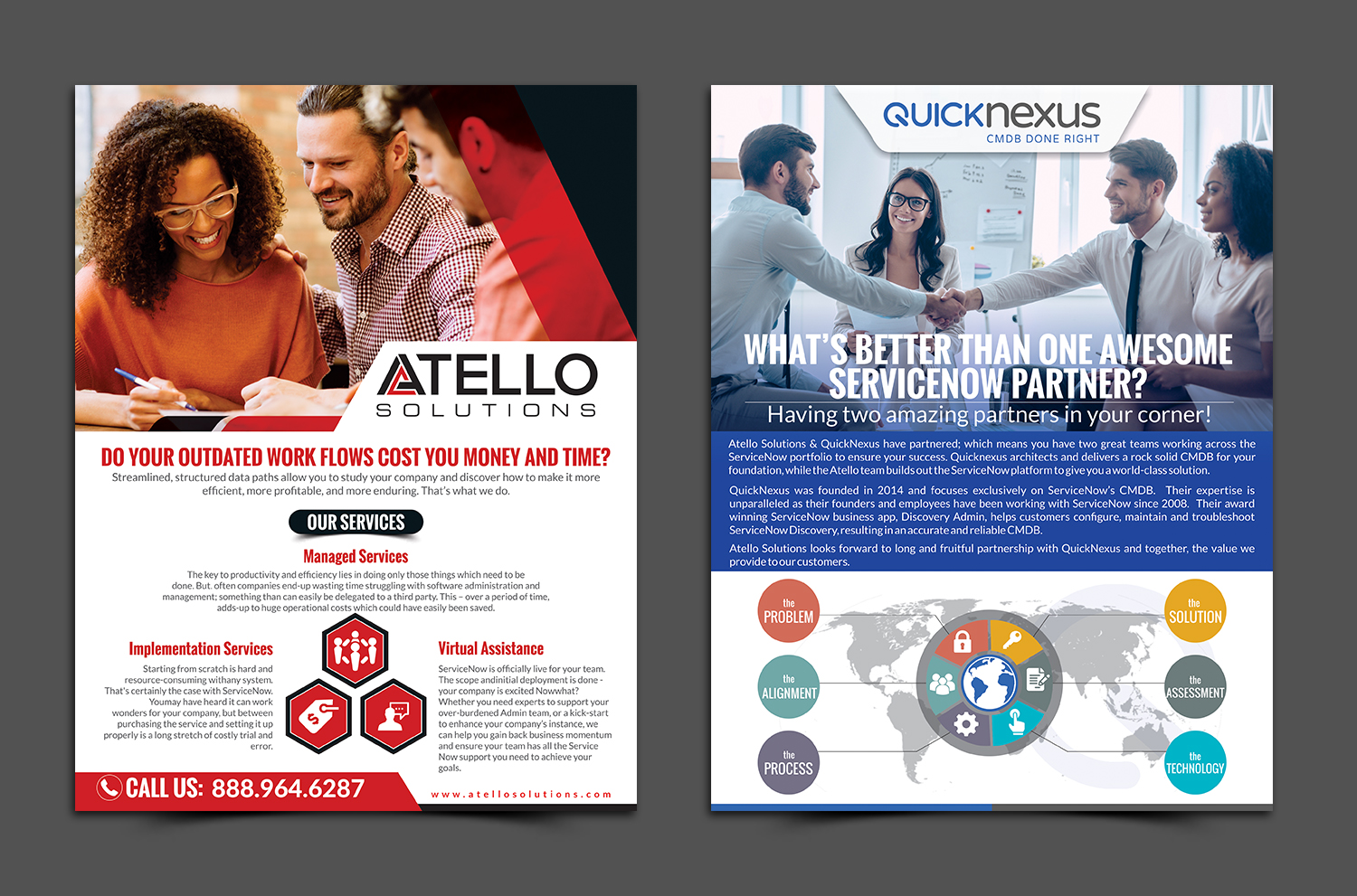 Flyer Design by CreativeKnot 2 for Atello Solutions | Design #18340591