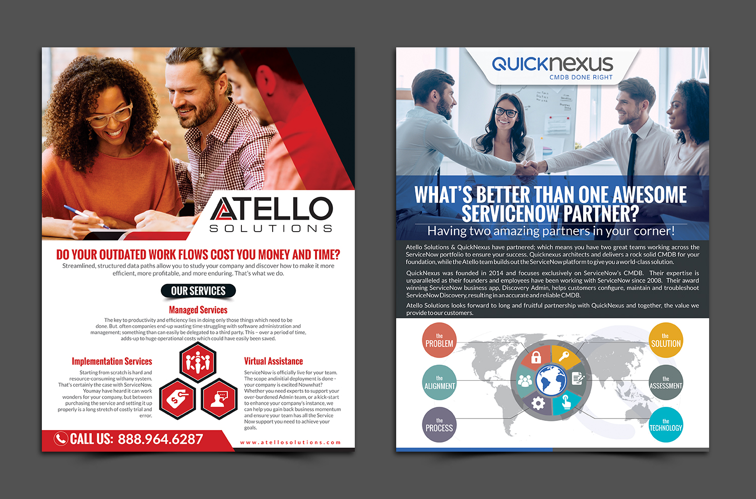 Flyer Design by CreativeKnot 2 for Atello Solutions | Design #18344653