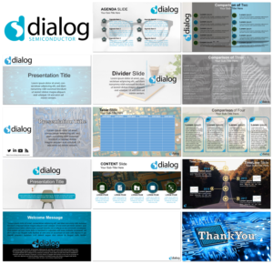 PowerPoint Design by MadCAT Designs for Dialog Semiconductor  | Design: #18411704