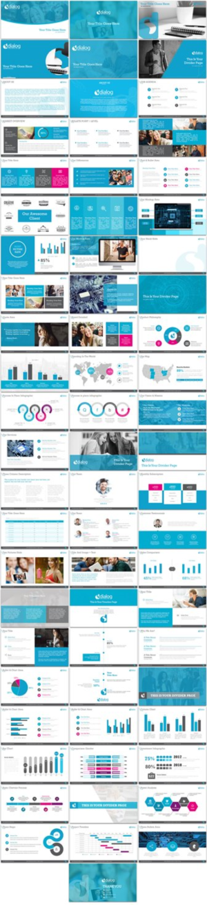 PowerPoint Design by Imazing for Dialog Semiconductor  | Design: #18298230