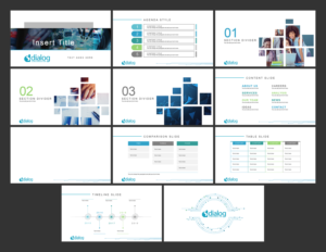 PowerPoint Design by Decafe for Dialog Semiconductor  | Design: #18295899