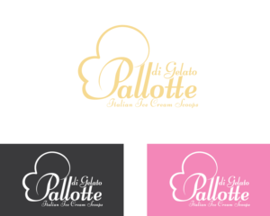 Pallotte di Gelato | Logo Design by Juli creation