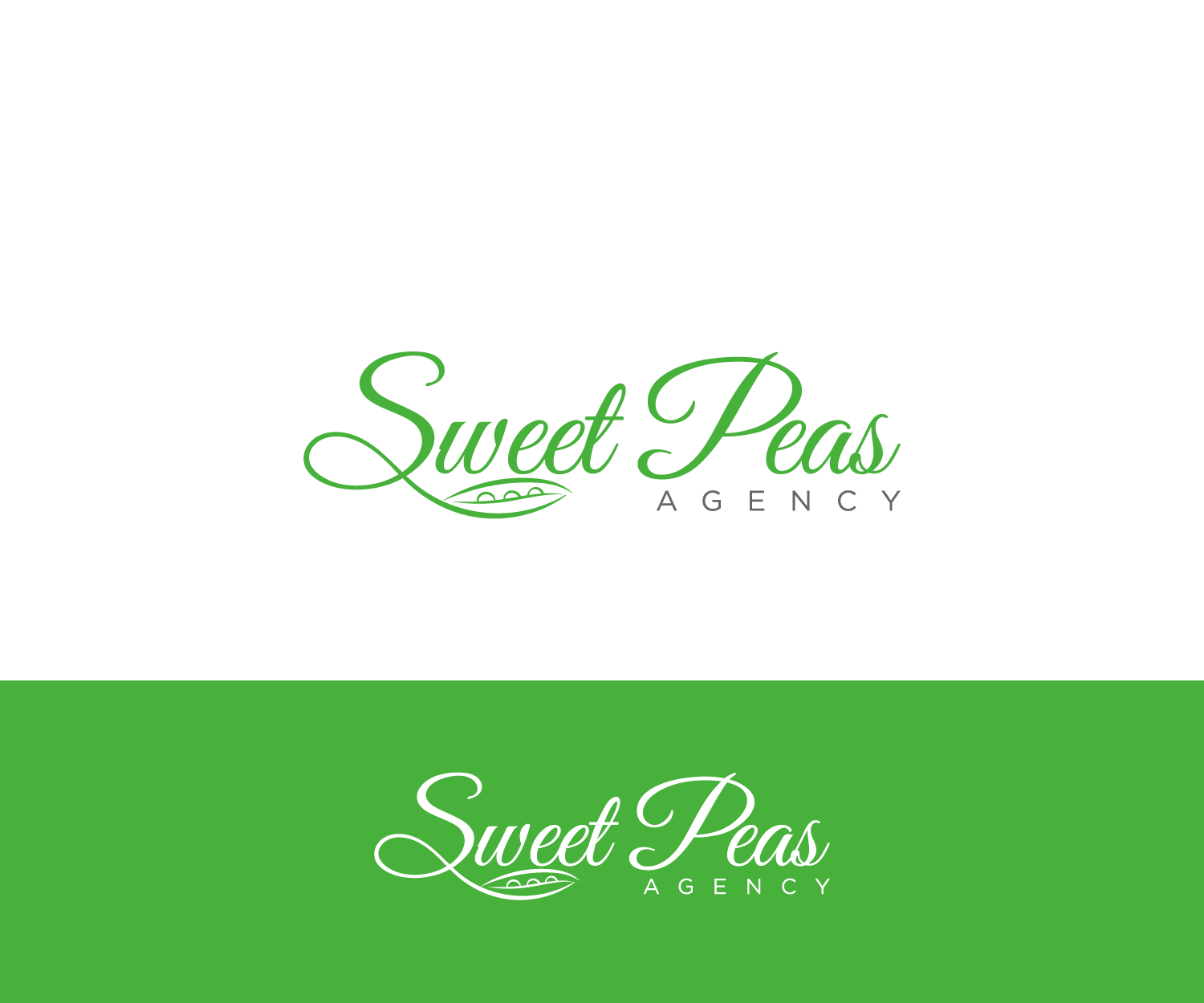 Logo Design by Mario for Sweetpeas Agency | Design #18281796
