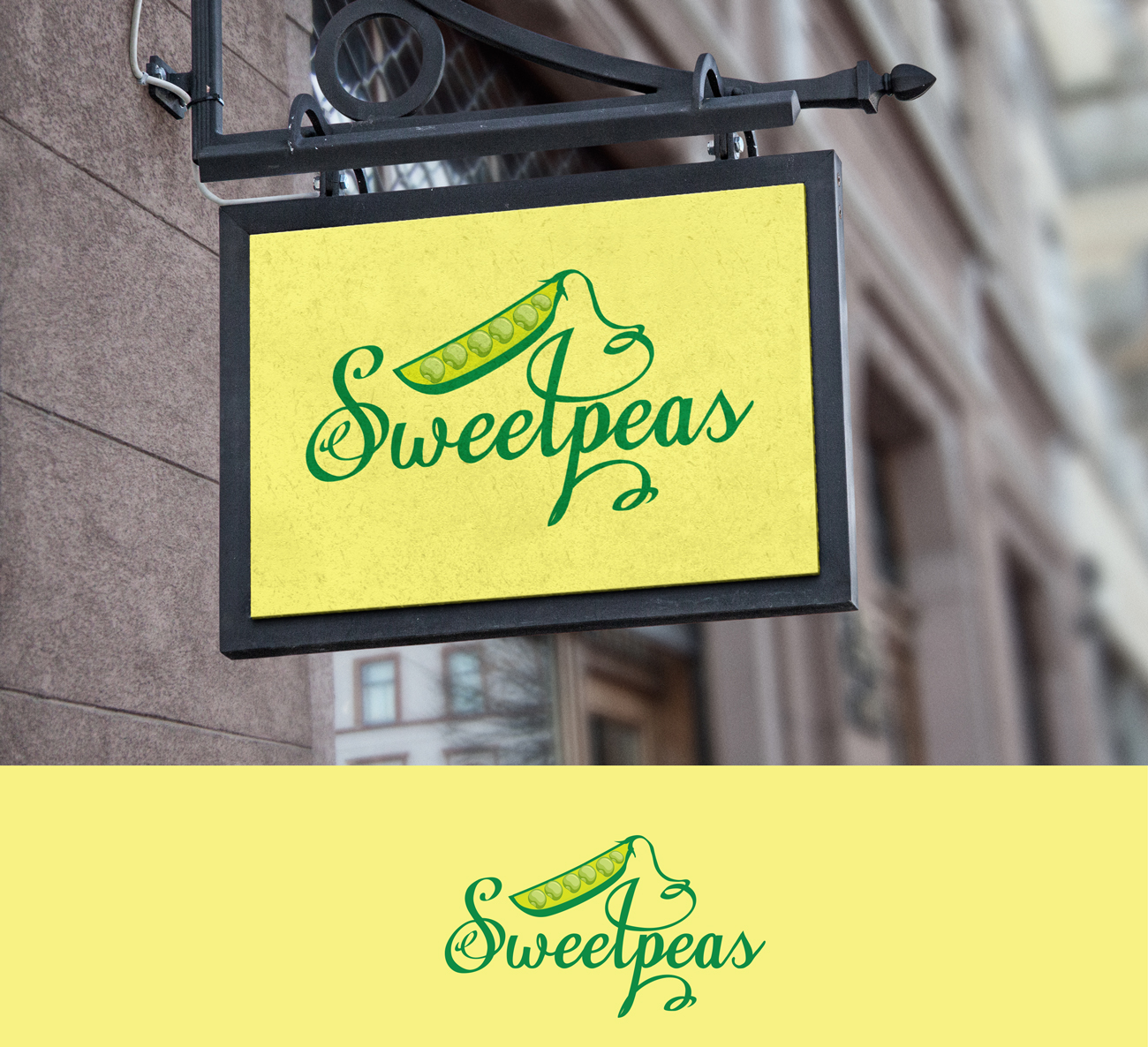 Logo-Design von Impressive Solutions für Sweetpeas Agency | Design #18282300