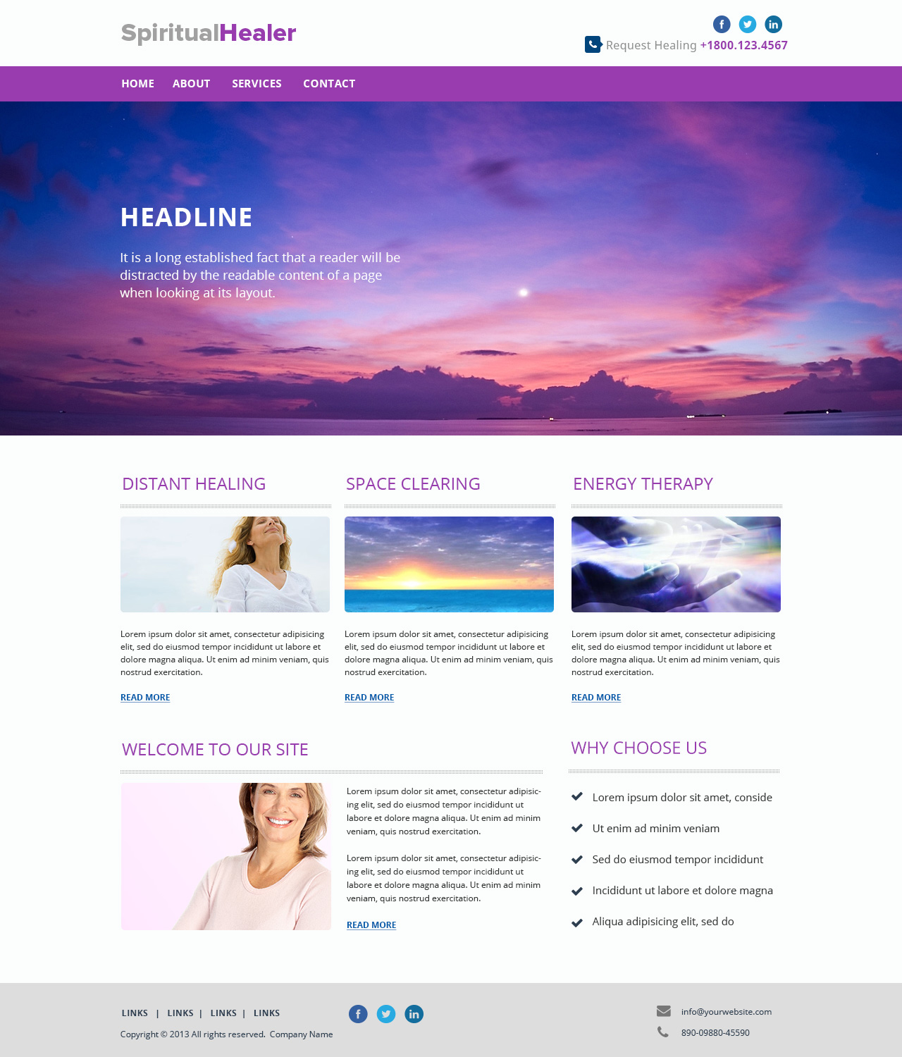 Wordpress Design by Emmanuel for Jouw Potentieel | Design #2835821
