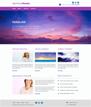Wordpress Design by Emmanuel for Jouw Potentieel | Design: #2835821