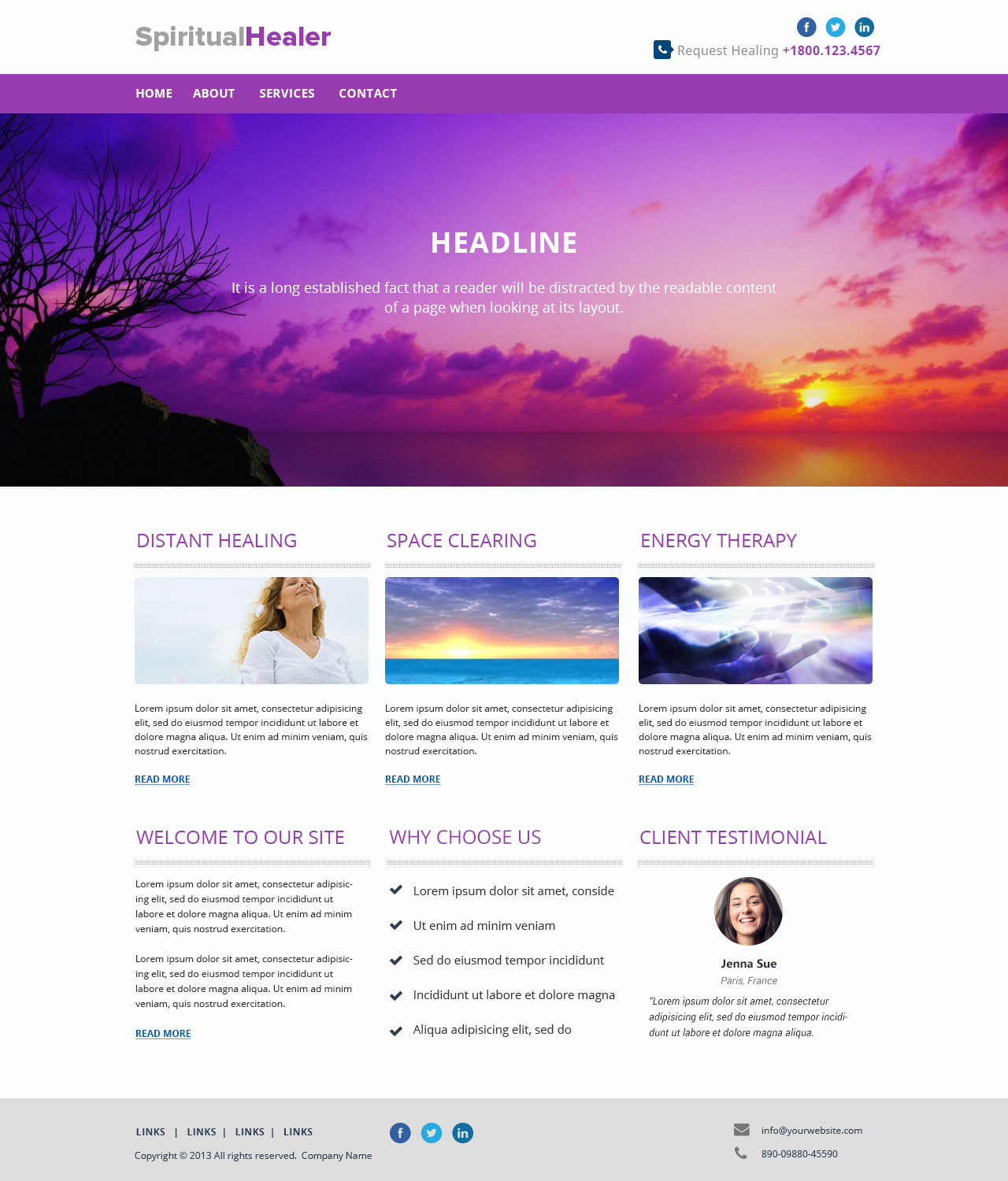 Wordpress Design by Emmanuel for Jouw Potentieel | Design #2835850