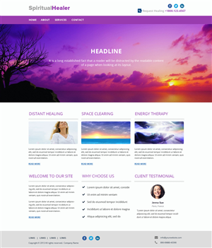 Wordpress Design by Emmanuel for Jouw Potentieel | Design: #2835850