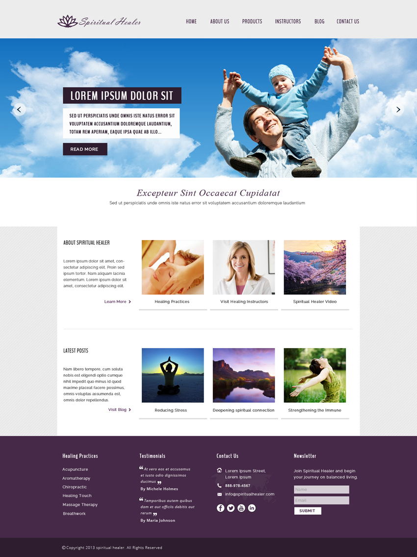 Wordpress Design by Da Miracle for Jouw Potentieel | Design #2819943