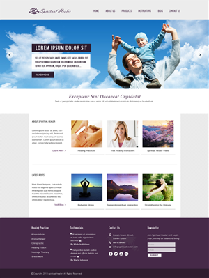 Wordpress Design by Da Miracle for Jouw Potentieel | Design: #2819943
