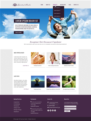 Wordpress Design by Da Miracle for Jouw Potentieel | Design: #2820206