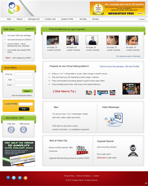 dating web design company Dating site designer offers professional dating website design and development services professional backend programming utilizing out of the box programming or from scratch site developments. dating web design company Dating site designer offers professional dating website design and development services professional backend programming utilizing out of the box programming or from scratch site developments.