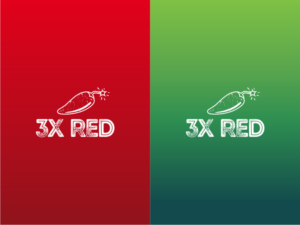 3X RED | Logo-Design von Atvento Graphics