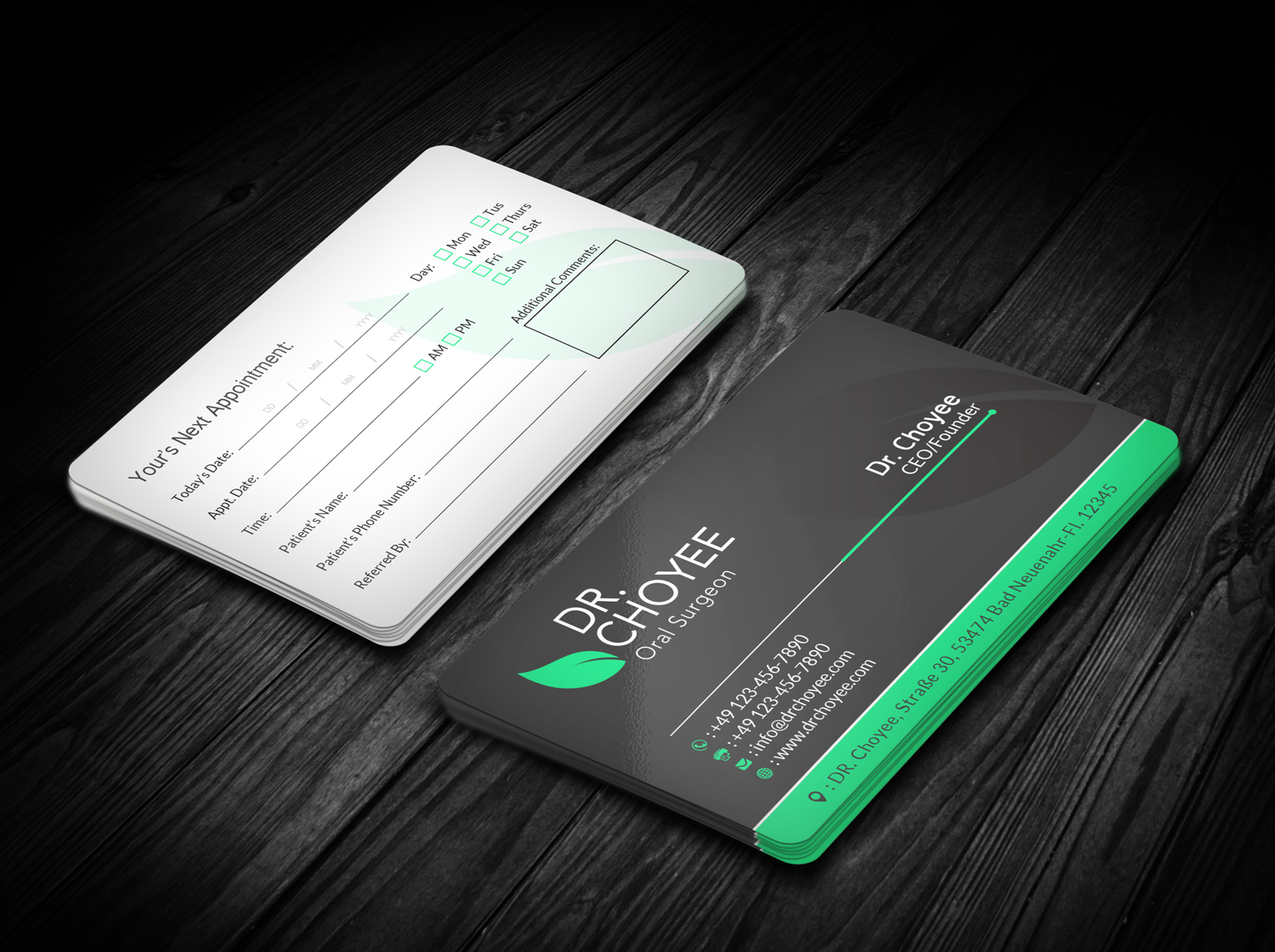 Stationery Design by kreativedhir for Simon K. Choyee, DDS, Inc. | Design #18346640