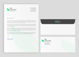 Stationery Design by chandrayaan.creative for Simon K. Choyee, DDS, Inc. | Design: #18272497