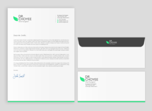 Stationery Design by chandrayaan.creative for Simon K. Choyee, DDS, Inc. | Design: #18274473