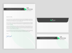 Stationery Design by chandrayaan.creative for Simon K. Choyee, DDS, Inc. | Design: #18274497