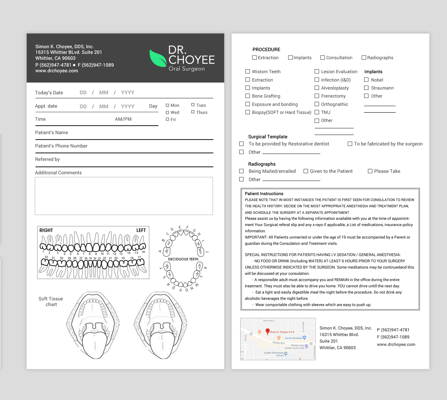 Stationery Design by chandrayaan.creative for Simon K. Choyee, DDS, Inc. | Design #18569153