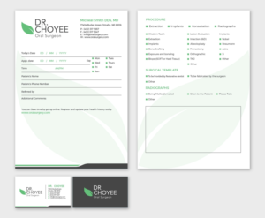 Stationery Design by Tripti Ranjan Gain for Simon K. Choyee, DDS, Inc. | Design: #18298061