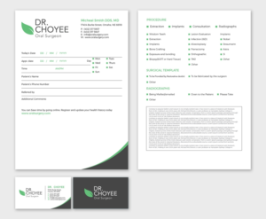 Stationery Design by Tripti Ranjan Gain for Simon K. Choyee, DDS, Inc. | Design: #18298072