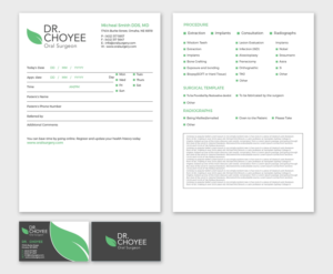 Stationery Design by Tripti Ranjan Gain for Simon K. Choyee, DDS, Inc. | Design: #18298073