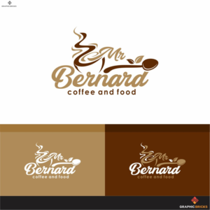 MR BERNARD coffee and food  | Logo Design by Graphic Bricks