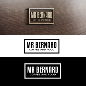 MR BERNARD coffee and food  | Logo Design by sankar999