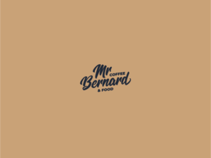 MR BERNARD coffee and food  | Logo Design by mldtrvs