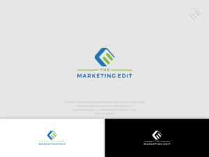 The Marketing Edit | Logo Design by Kejo87