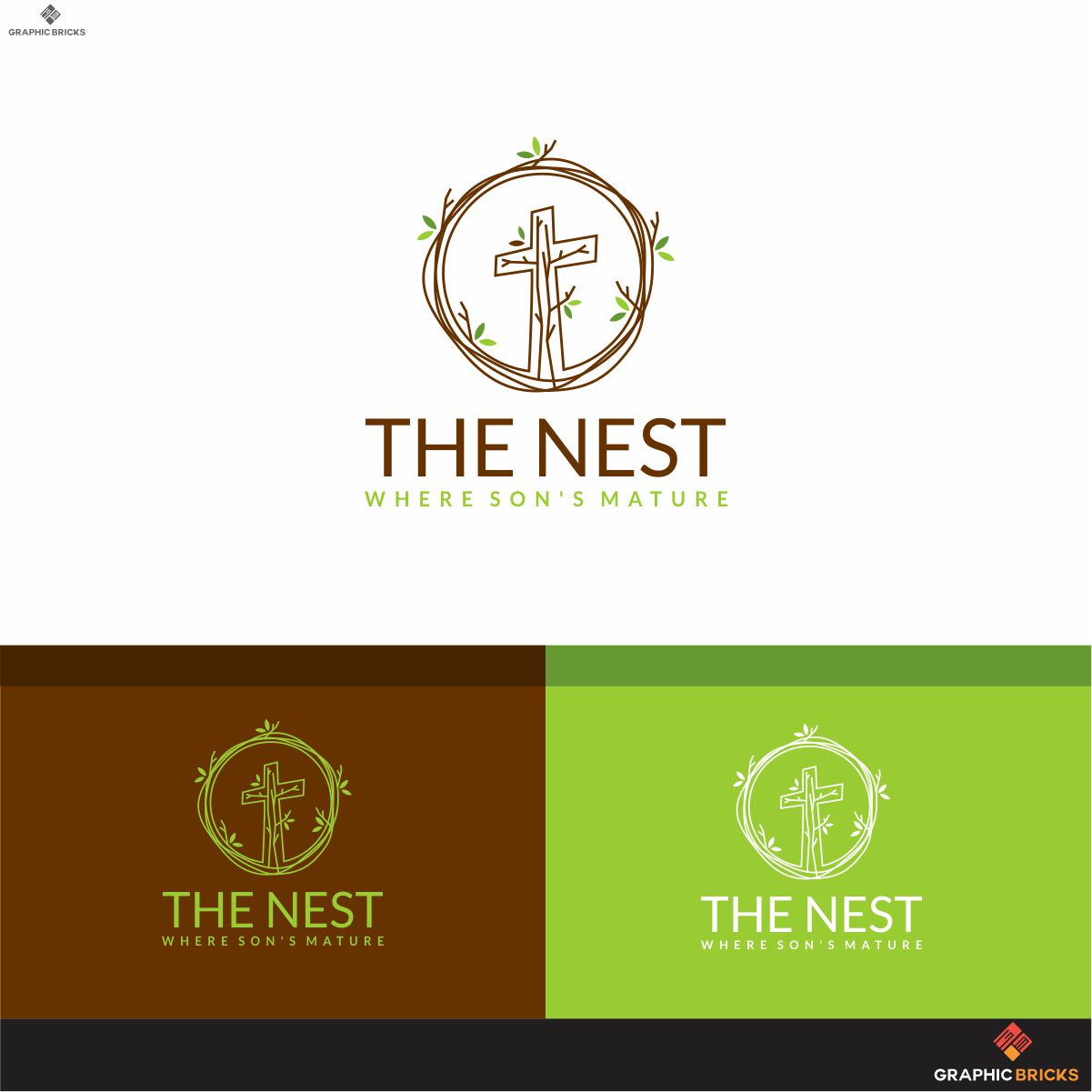Logo Design by Graphic Bricks for The Foundation Nest | Design #18262477