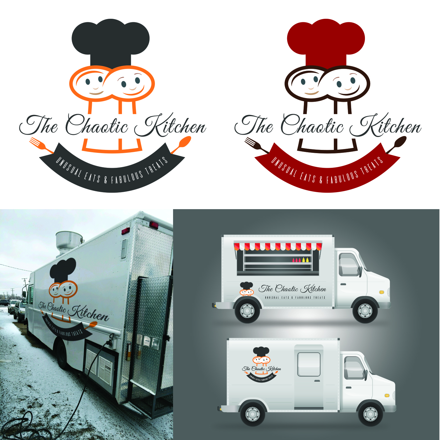 Logo-Design von LUCKY DESIGNS für The Chaotic Kitchen | Design #18262659