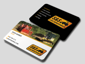 S & S Land Improvements. Business card design | Business Card Design by Riz'