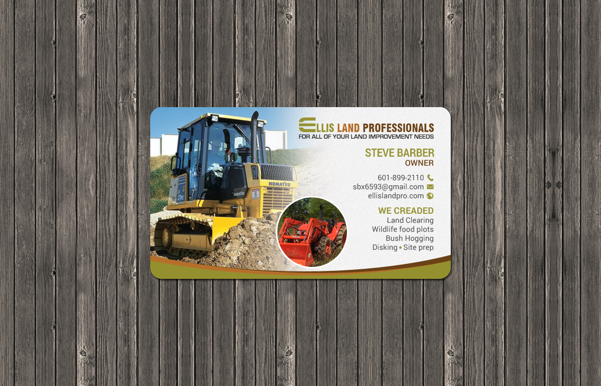 Business Card Design by chandrayaan.creative for S&S Land Improvements | Design #18298145